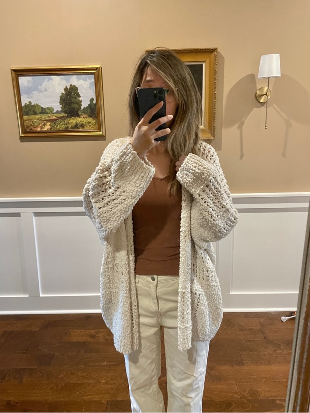 Chunky Knit Cable Cardigan